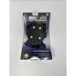 Slip-On Ice Snow Grabbers Shoes Spike Grip Grabbers Anti Slip Snow Walker XLARGE